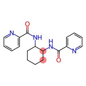 (1S,2S)-N,Nμ-1,2-Cyclohexanediylbis(2-pyridinecarboxamide),  (+)-N,Nμ-(1S,2S)-1,2-Diaminocyclohexanediylbis(2-pyridinecarboxamide),  (1S,2S)-(+)-1,2-Bis[(2-pyridinylcarbonyl)amino]cyclohexane,  (1S,2S)-1,2-Bis(2-pyridinecarboxamido)cyclohexane