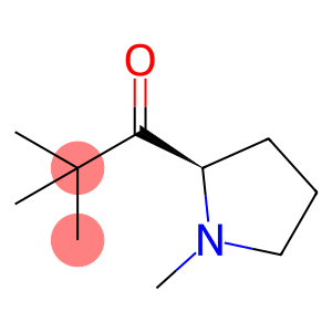 1-Propanone,2,2-dimethyl-1-(1-methyl-2-pyrrolidinyl)-,(R)-(9CI)