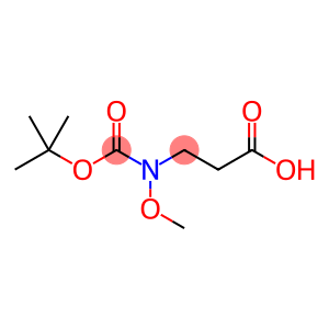 3-(Tert-butoxycarbonyl(methoxy)amino)propanoic acid