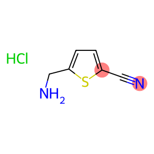 2-Thiophenecarbonitrile, 5-(aMinoMethyl)-, Monohydrochloride