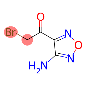 Ethanone, 1-(4-amino-1,2,5-oxadiazol-3-yl)-2-bromo- (9CI)