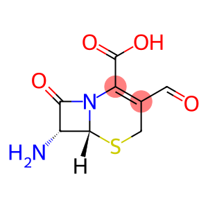 5-Thia-1-azabicyclo[4.2.0]oct-2-ene-2-carboxylic acid, 7-amino-3-formyl-8-oxo-, (6R,7R)-