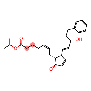 5-Heptenoic acid, 7-[(1R,2S)-2-[(1E,3S)-3-hydroxy-5-phenyl-1-penten-1-yl]-5-oxo-3-cyclopenten-1-yl]-, 1-Methylethyl ester, (5Z)-