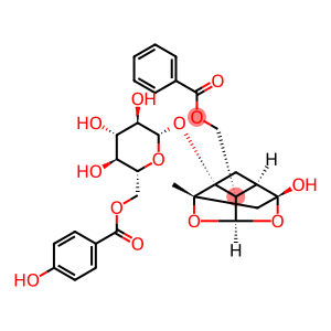 ((2R,3S,4S,5R,6S)-6-(((1aR,1a1S,2R,3aR,5S,5aR)-1a1-((benzoyloxy)methyl)-2-hydroxy-5-methyltetrahydro-1H-3,4-dioxa-2,5-methanocyclobuta[cd]pentalen-5a(5H)-yl)oxy)-3,4,5-trihydroxytetrahydro-2H-pyran-2-yl)methyl 4-hydroxybenzoate