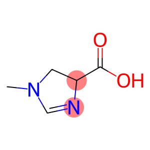 1-甲基-4,5-二氢-1H-咪唑-4-羧酸