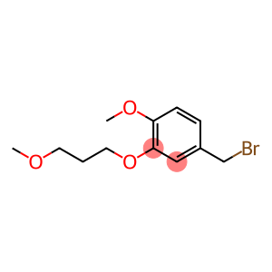 Benzene, 4-(bromomethyl)-1-methoxy-2-(3-methoxypropoxy)-