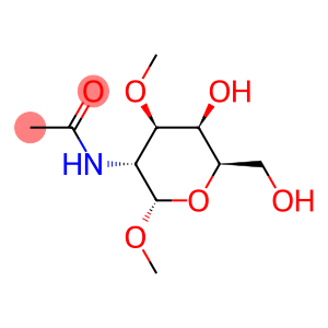 Methyl 2-(acetylamino)-3-O-methyl-2-deoxy-α-D-galactopyranoside