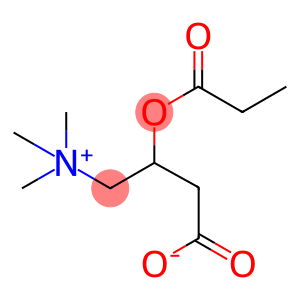 3-propanoyloxy-4-trimethylammonio-butanoate