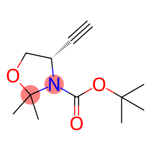 tert-Butyl (4S)-4-ethynyl-2,2-dimethyl-1,3-oxazolidine-3-carboxylate