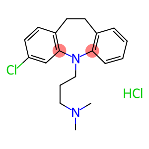 3-CHLORO-10,11-DIHYDRO-N,N-DIMETHYL-5H-DIBENZ[B,F]AZEPINE-5-PROPANAMINE HYDROCHLORIDE