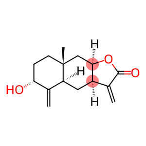 (3aR,4aα,9aα)-Dodecahydro-6α-hydroxy-8aβ-methyl-3,5-bis(methylene)naphtho[2,3-b]furan-2-one