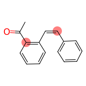 1-[2-(2-phenylvinyl)phenyl]ethanone