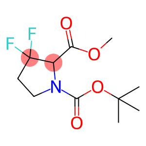 3,3-二氟吡咯烷-1,2-二羧酸1-(叔丁基)2-甲基酯