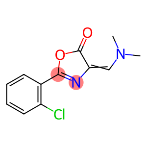2-(2-chlorophenyl)-4-[(dimethylamino)methylene]-1,3-oxazol-5(4H)-one