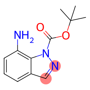 1H-Indazole-1-carboxylic acid, 7-aMino-, 1,1-diMethylethyl ester