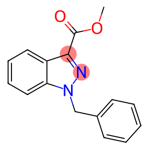1H-Indazole-3-carboxylic acid, 1-(phenylmethyl)-,methyl ester