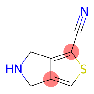 4H-Thieno[3,4-c]pyrrole-1-carbonitrile,5,6-dihydro-
