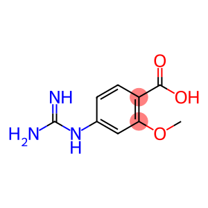4-[(Aminoiminomethyl)amino]-2-methoxybenzoic acid