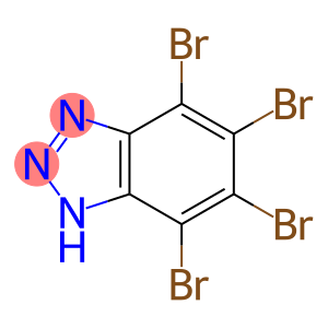 4,5,6,7-Tetrabromo-2-azabenzimidazole,  4,5,6,7-Tetrabromobenzotriazole,  NSC  231634,  TBBt