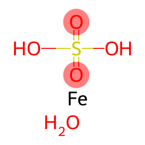 sulfuric acid iron(2+) salt monohydrate