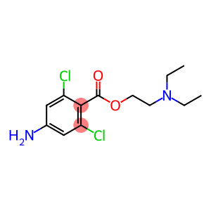 4-氨基-2,6-二氯-苯甲酸2-(二乙氨基)乙基酯