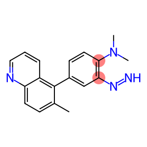 N,N-dimethyl-4-(6-methylquinolin-5-yl)diazenyl-aniline