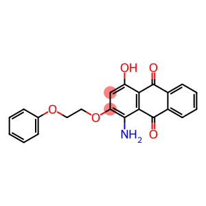 1-Amino-4-hydroxy-2-(2-phenoxyethoxy)-9,10-anthracenedione