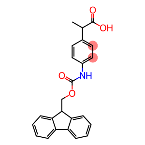 2-[4-({[(9H-fluoren-9-yl)methoxy]carbonyl}amino)phenyl]propanoic acid