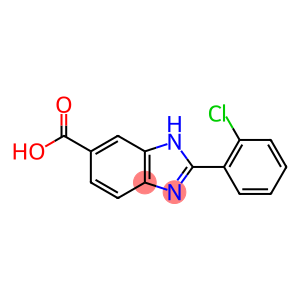 2-(2-Chloro-phenyl)-1H-benzimidazole-5-carboxylic acid