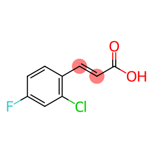 (E)-3-(2-Chloro-4-fluorophenyl)acrylic acid