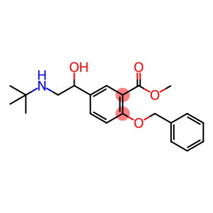 methyl 2-(benzyloxy)-5-(2-(tert-butylamino)-1-hydroxyethyl)benzoate