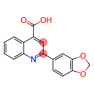 2-(1,3-苯并二唑-5-基)-喹啉-4-羧酸