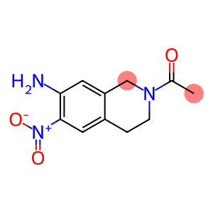 1-(7-aMino-6-nitro-3,4-dihydroisoquinolin-2(1H)-yl)ethanone
