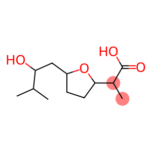 Tetrahydro-5-(2-hydroxy-3-methylbutyl)-α-methyl-2-furanacetic acid