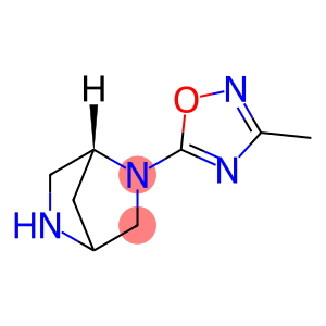 2,5-Diazabicyclo[2.2.1]heptane,2-(3-methyl-1,2,4-oxadiazol-5-yl)-,(1R)-(9CI)