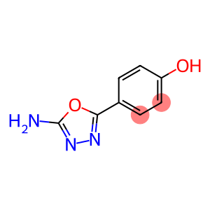 4-(5-amino-1,3,4-oxadiazol-2-yl)phenol(SALTDATA: FREE)