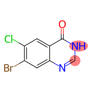 7-溴-6-氯喹唑啉-4-酮