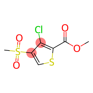 2-Thiophenecarboxylic acid, 3-chloro-4-(methylsulfonyl)-, methyl ester
