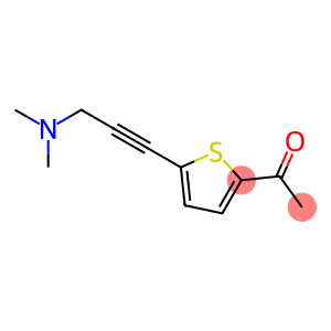 1-(5-(3-(Dimethylamino)prop-1-yn-1-yl)thiophen-2-yl)ethanone