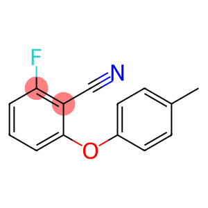 2-FLUORO-6-(4-METHYLPHENOXY)BENZONITRILE