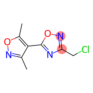 3-(CHLOROMETHYL)-5-(3,5-DIMETHYLISOXAZOL-4-YL)-1,2,4-OXADIAZ...