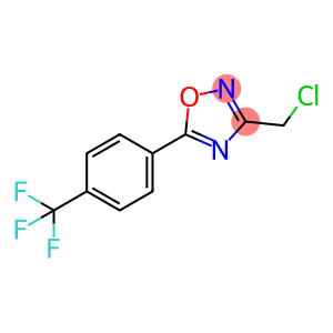 3-(Chloromethyl)-5-[4-(trifluoromethyl)phenyl]-1,2,4-oxadiazole, tech