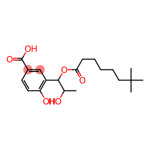 Benzoic acid, 4-hydroxy-, 2-hydroxy-3-(1-oxoneodecyl)oxypropyl ester