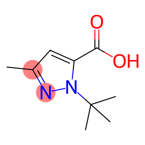 3-甲基-1-叔丁基-1H-吡唑-5-甲酸