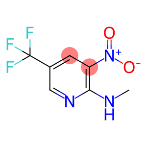 N-Methyl-3-nitro-5-(trifluoromethyl)pyridin-2-amine, 6-(Methylamino)-5-nitro-alpha,alpha,alpha-trifluoro-3-picoline