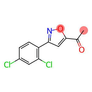 1-(3-(2,4-Dichlorophenyl)isoxazol-5-yl)ethanone