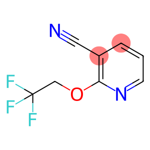 2-(2,2,2-Trifluoroethoxy)pyridine-3-carbonitrile, 3-Cyano-2-(2,2,2-trifluoroethoxy)pyridine