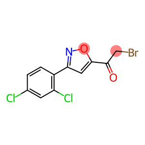 2-BroMo-1-(3-(2,4-dichlorophenyl)isoxazol-5-yl)ethanone