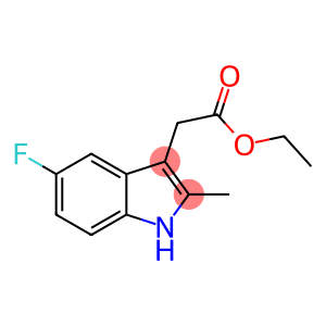 1H-Indole-3-acetic acid, 5-fluoro-2-methyl-, ethyl ester