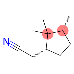 Cyclopentaneacetonitrile, 2,2,3-trimethyl-, (1R-cis)- (9CI)